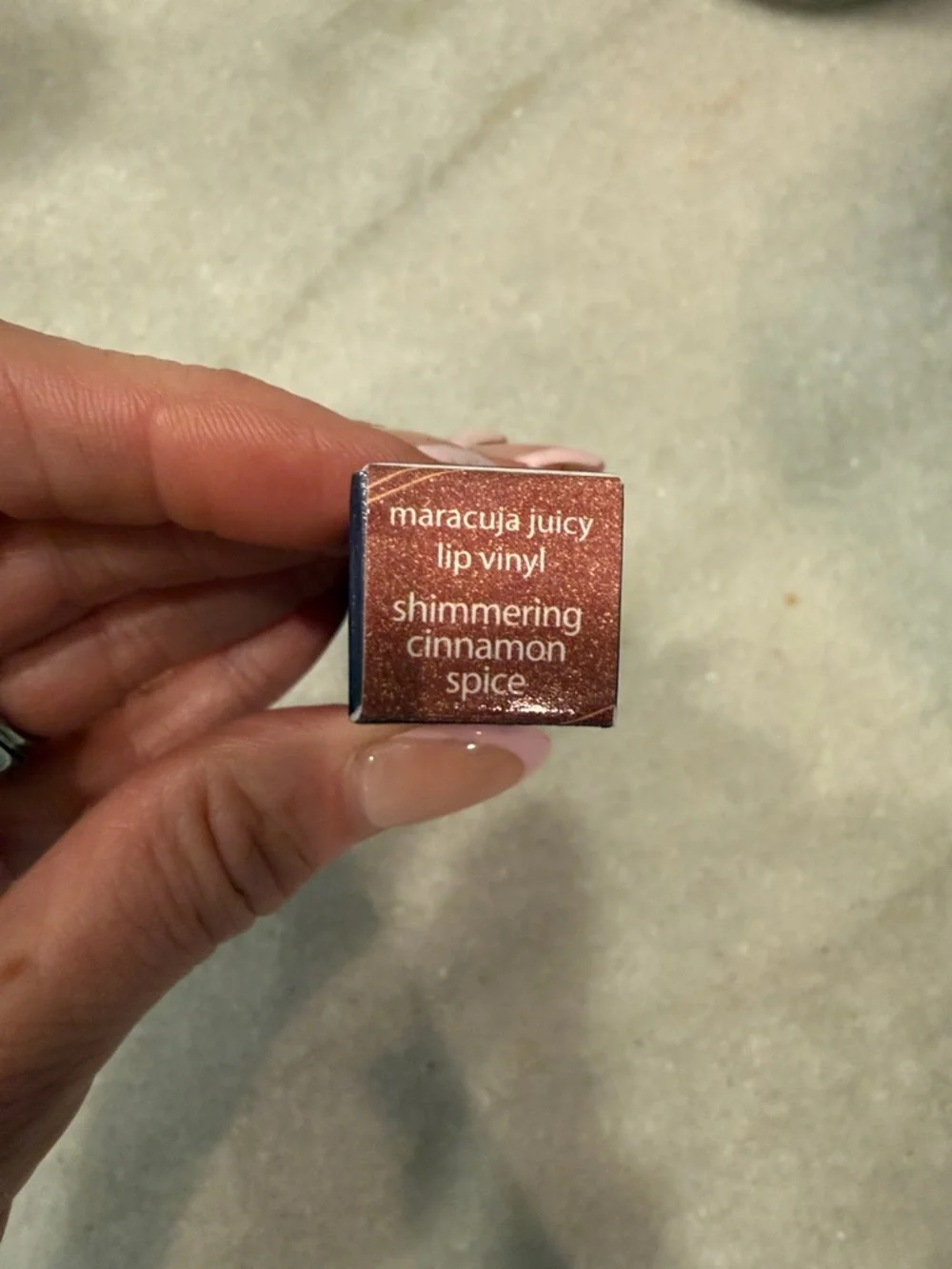 New Tarte Maracuja juicy lip vinyl shimmering cinnamon spice